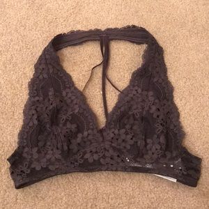 Forever 21 Charcoal Gray Bralette